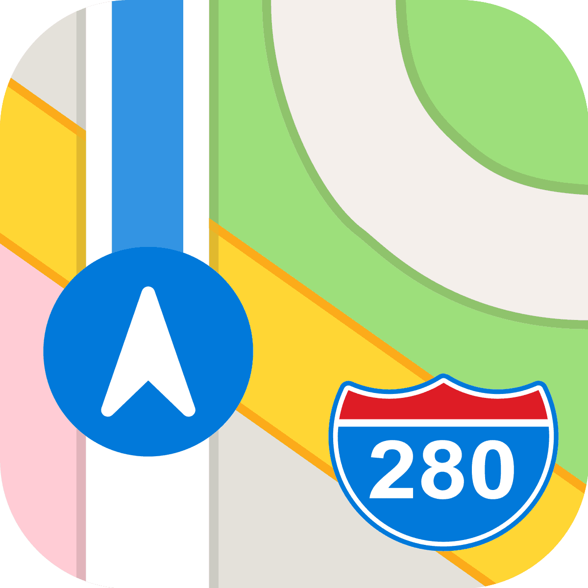 Apple Maps Logo