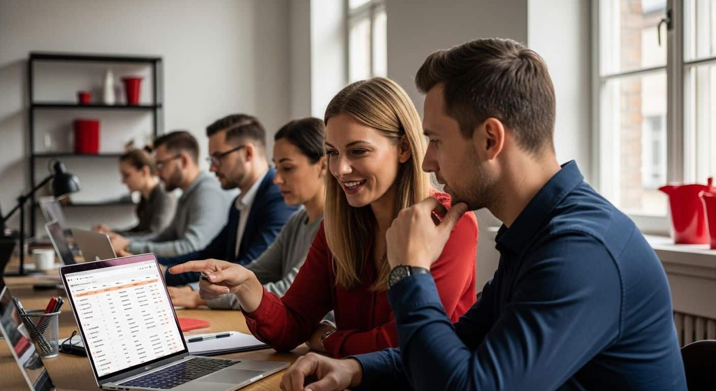 email marketing teamwork office