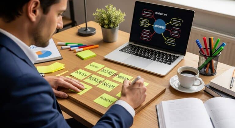 bedrijfsnaam kiezen brainstorm