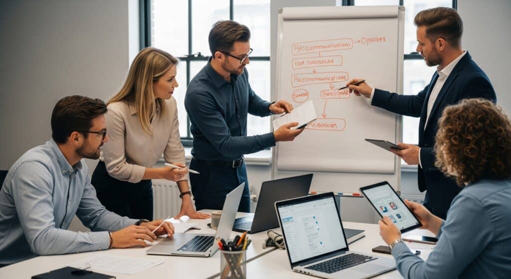 interne communicatie MKB kantoor