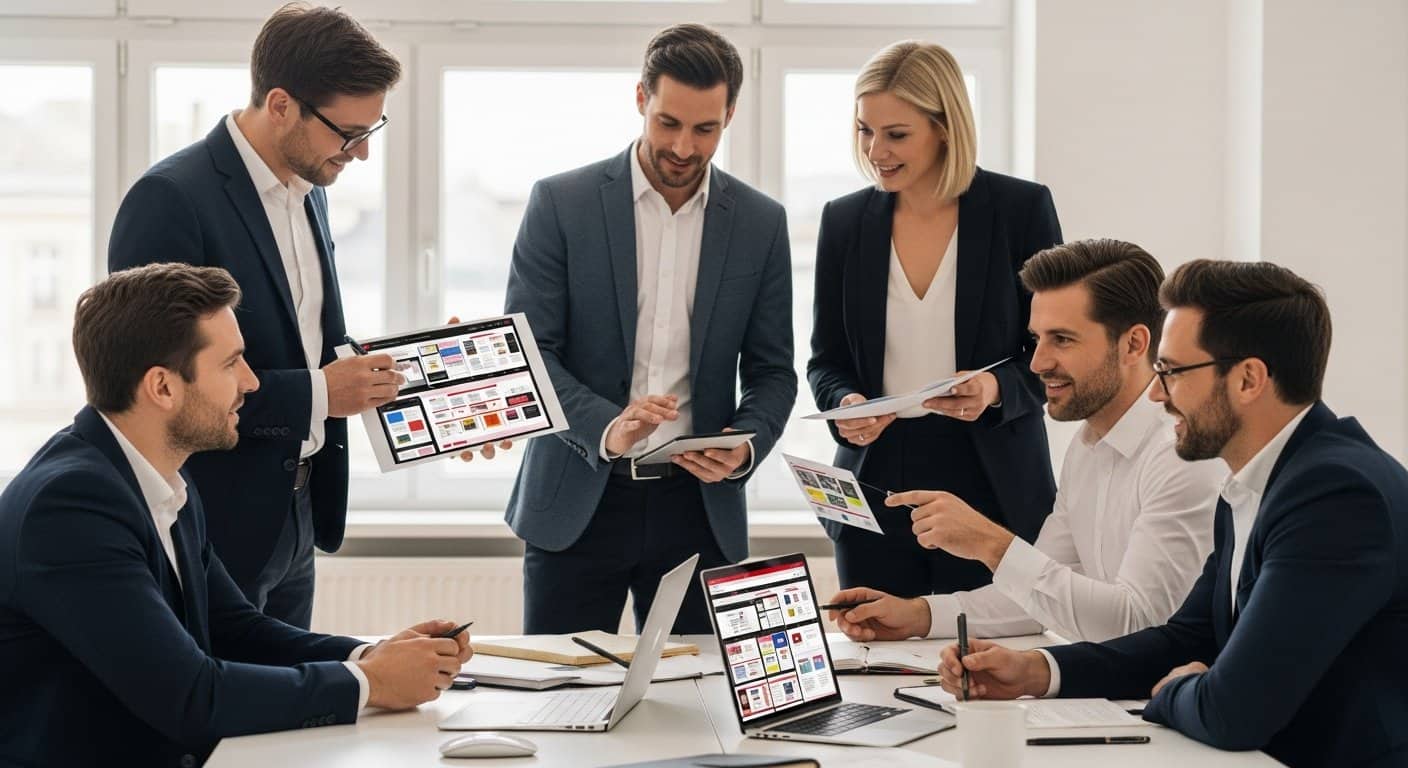 webdesign trends 2025, mkb team, modern office