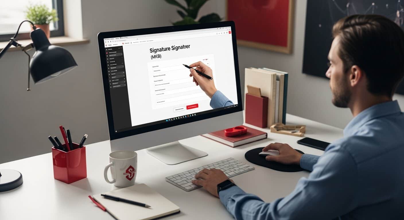 email handtekening maken laptop