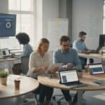 mobiele optimalisatie team werk