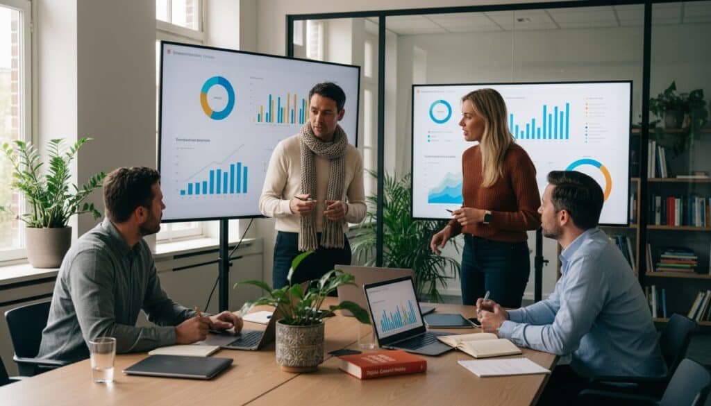 professioneel groei team