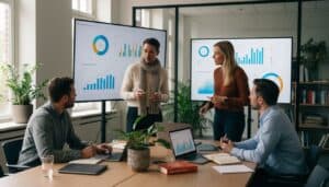 professioneel groei team