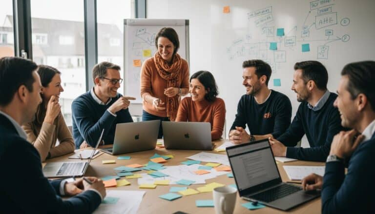 design thinking team session