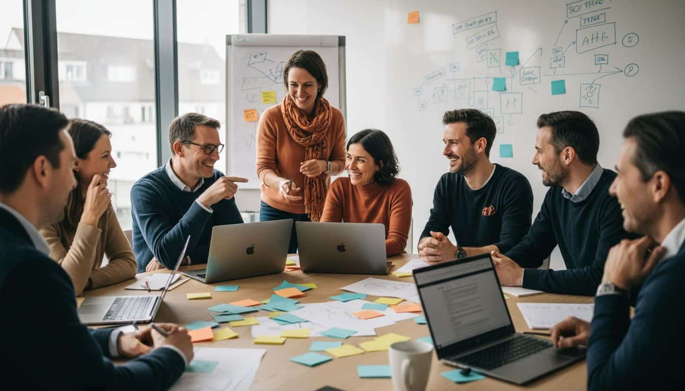 design thinking team session