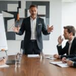 zakelijke pitch presentatie