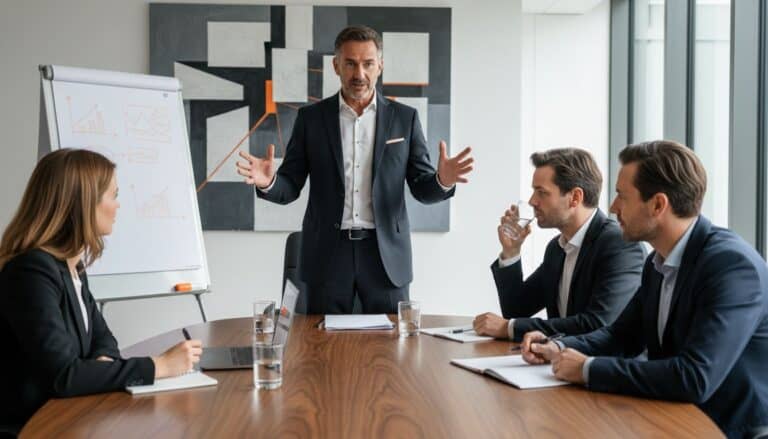 zakelijke pitch presentatie